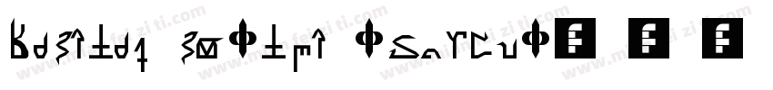 Bostion Script Regular字体转换